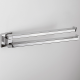 Полотенцедержатель Colombo Design Basic Q 33.4 см двойной поворотный хром B3712.CR