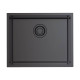 Кухонная мойка Omoikiri Tadzava 54-U/I Ultra-GM 54x44 см вороненая сталь 4993267