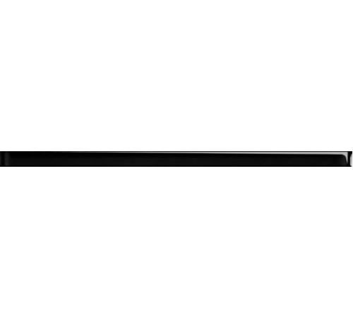 Бордюр Cersanit Universal Glass черный 2х45 см UG1N231