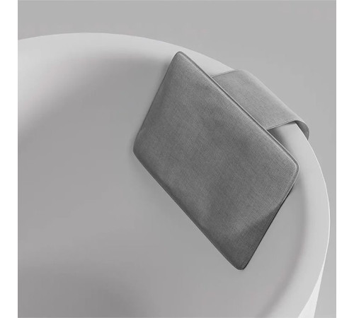 Подушка для ванны Salini 49.5x35.5x7 см Grey 1904201G