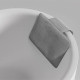 Подушка для ванны Salini 49.5x35.5x7 см Grey 1904201G