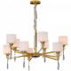 Подвесная люстра ILLUMICO IL5182 IL5182-10PLS-29 BRASS KELTIC