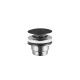 Донный клапан нажимной Newform X-STEEL 316 Stop&amp;Go для раковин 15-67 мм PVD Brushed gun metal 24686.59.064