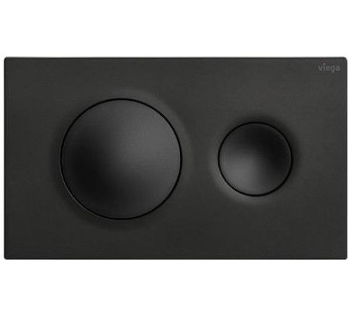 Панель смыва для унитаза Viega Prevista Visign for Style 20 пластик матовый черный 796389