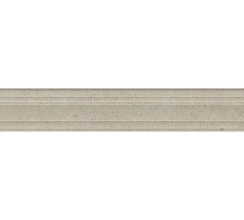 Бордюр Kerama Marazzi Монсеррат Багет бежевый светлый матовый обрезной 7,3х40 см BLF006R
