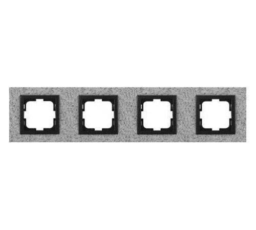 Рамка на 4 поста Mono Electric Style Granit 107-600000-163
