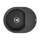 Кухонная мойка Omoikiri Sakaime 60E-BL Tetogranit 60x47 см черный 4993120