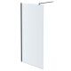 Душевая перегородка Aquanet Walk In WIW 09020GM 900x2000 мм с держателем оружейная сталь AQ WIW 09020GM