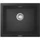 Мойка кухонная композитная GROHE K700 под столешницу 533x457 мм черный гранит 31654AP0