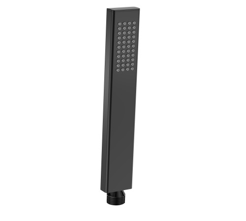 Лейка для душа AQUAME Savona латунь черный матовый AQM8512MB