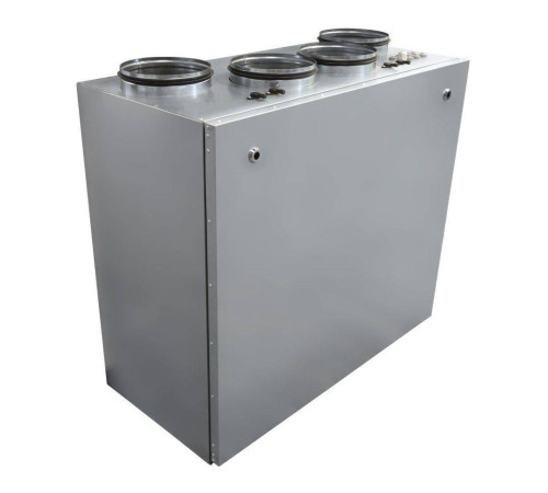 Приточно-вытяжная установка Zilon CompactAir ZPVP 1000 VER вертикальная с электронагревателем ZPVP 1000 VER