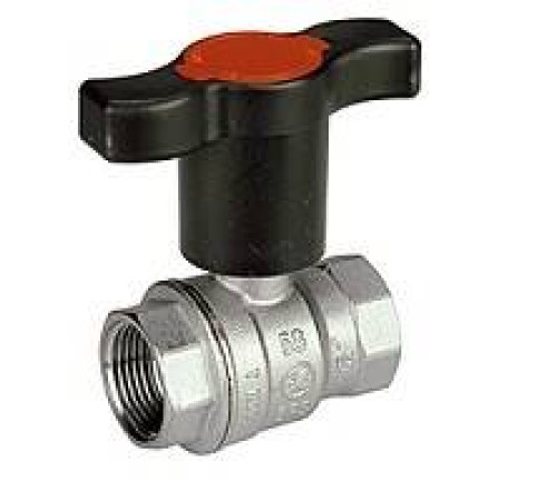Кран шаровой полнопроходной Giacomini R851T 1/2 В-В удлиненная ручка R851TX003