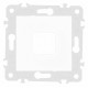 Розетка для вывод кабеля без рамки Arte Milano am-203 203.49-1.white