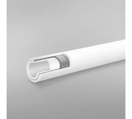 Труба композитная PPR/PPR+GF/PPR Fusitek Faser PN25 50 мм FT00505