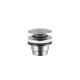 Донный клапан нажимной Newform X-STEEL 316 Stop&amp;Go для раковин 15-67 мм INOX 24686.50.050