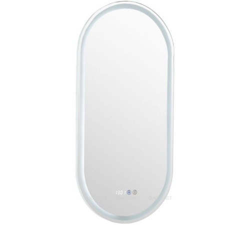 Зеркало Aquanet Монте 45x90 LED овальное 00288969