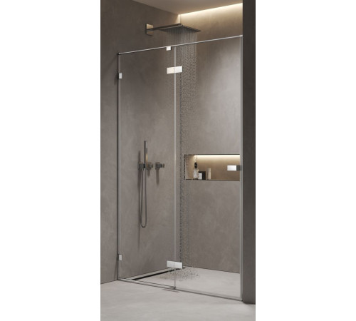 Душевая дверь в нишу AQUAMET AQM7408-14 1400х2000 мм хром AQM7408-14