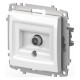 ТВ-розетка проходная без рамки Elbi Eleсtriс Zena Vega 609-015600-272