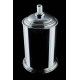 Ведро мусорное напольное Boheme Murano Cristal хром 10907-CRST-CH