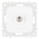 ТВ-розетка без рамки Arte Milano am-205 205.42-1.white