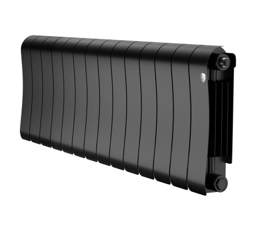 Радиатор биметаллический Royal Thermo Infinity 300 Noir Sable 14 секций боковое подключение НС-1683523