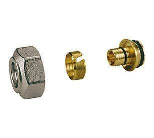 Переходник Giacomini R179E 18x2 мм - 3/4 EK латунь R179EX026