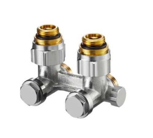Узел нижнего подключения Oventrop Multiflex F угловой 1/2 HP x 3/4 HP 1015994
