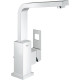 Смеситель для раковины GROHE Eurocube с высоким изливом и донным клапаном хром 2313500E