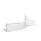 Плинтус Orac Decor CONTOUR гибкий SX118F