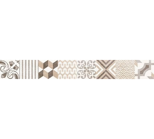 Бордюр настенный LB-CERAMICS Дюна фантазия 5x40 см 1505-0105-1001