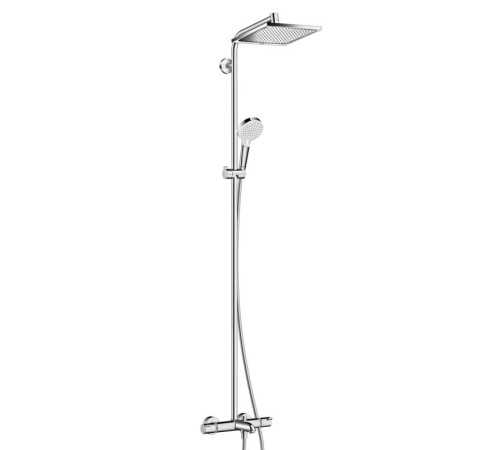 Душевая система для ванны с термостатом hansgrohe Crometta E 240 1jet 27298000
