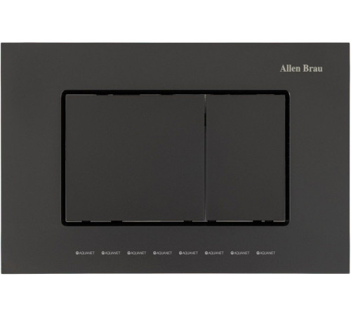 Кнопка смыва Allen Brau Evo S ABS черный матовый 9.2EV01.31