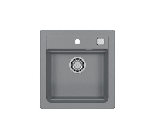 Мойка кухонная Alveus ATROX 20 Granital Concrete G81 470x500 мм с сифоном 1131989/1132823