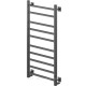 Полотенцесушитель электрический Ника STEP-2 100/50 (У) черный матовый RAL 9005 MAT 00325279