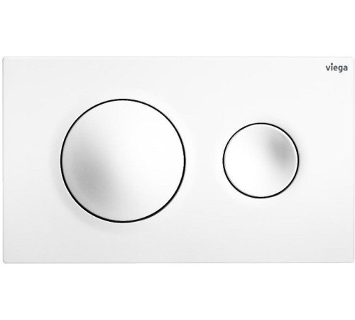 Панель смыва для унитазов Viega Prevista Visign for Style 20 пластик альпийский белый 8610.1 773793