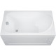 Ванна акриловая Aquanet West 120x70 см в комплекте 00205558