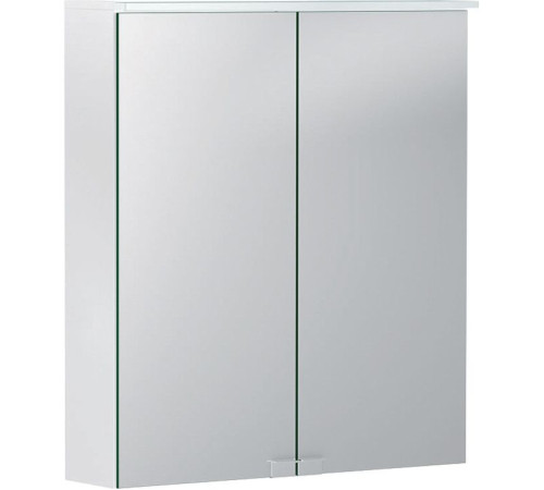 Зеркальный шкаф Geberit Option Basic с подсветкой 600х675х140 мм 500.273.00.1