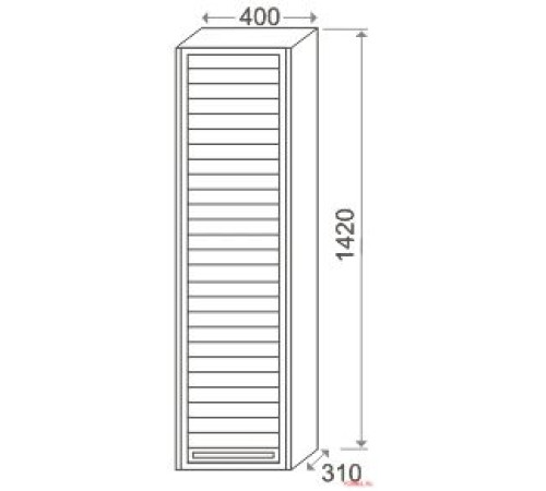Зеркальный шкаф Keuco Royal L1 18001740000