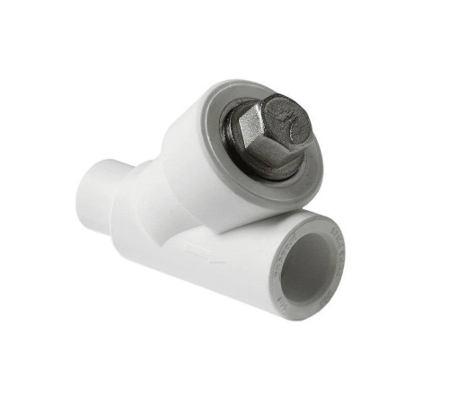 Фильтр сетчатый косой Pro Aqua 25 мм PP-R Н-В белый PA450010