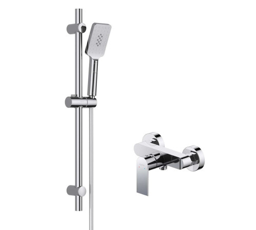 Набор смесителей 2 в 1 Aquanet Лира Set (AQ1460CR+AQ2018CR) хром AQ1432CR