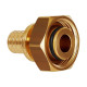 Переход Hoobs с накидной гайкой на евроконус 16x2.2-G3/4 HB-PEXTY-162234