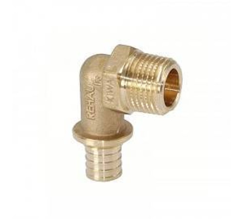 Угольник-переходник с наружной резьбой REHAU RAUTITAN RX+ 20-R 3/4 14563491001