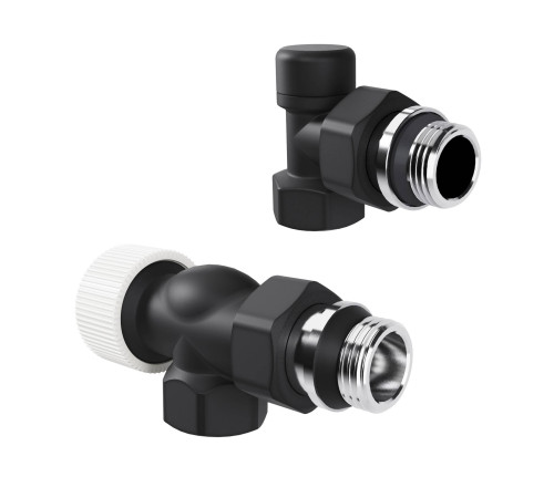 Набор термостатический осевой Royal Thermo Design 1/2 M30x1,5 Черный НС-1640375