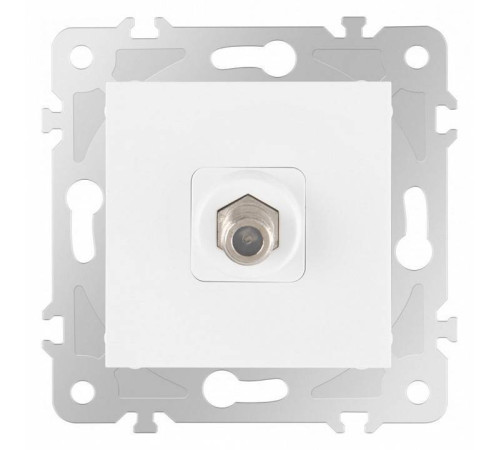 ТВ-розетка без рамки Arte Milano am-203 203.42-1.white