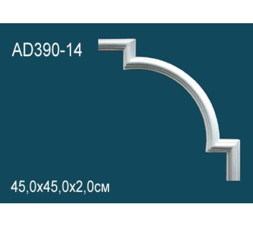 Угловой элемент для молдинга Perfect AD390-14