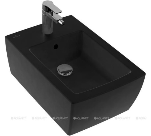 Биде подвесное Villeroy &amp; Boch Memento 2.0 375x560 мм Ebony CeramicPlus 443300S5
