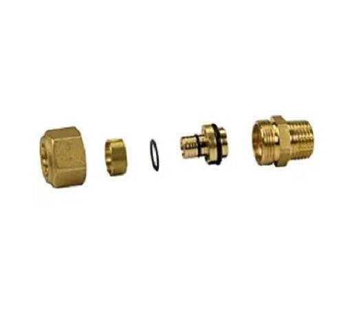 Фитинг Giacomini для пластиковых труб НР 1/2 x 18x2.5 мм R186MY055