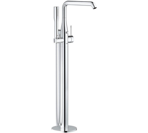 Смеситель для ванны GROHE Essence с душевым гарнитуром напольный хром 23491001