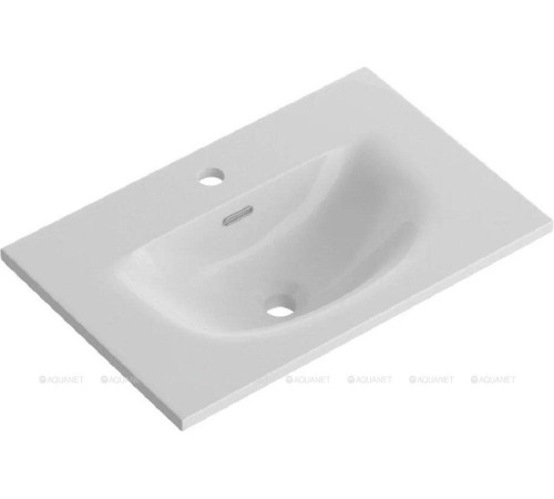 Раковина керамическая BelBagno 60 см белая глянцевая BB-8099-3-60