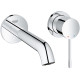 Смеситель для раковины настенный GROHE Essence M-Size на 2 отверстия хром 19408001
